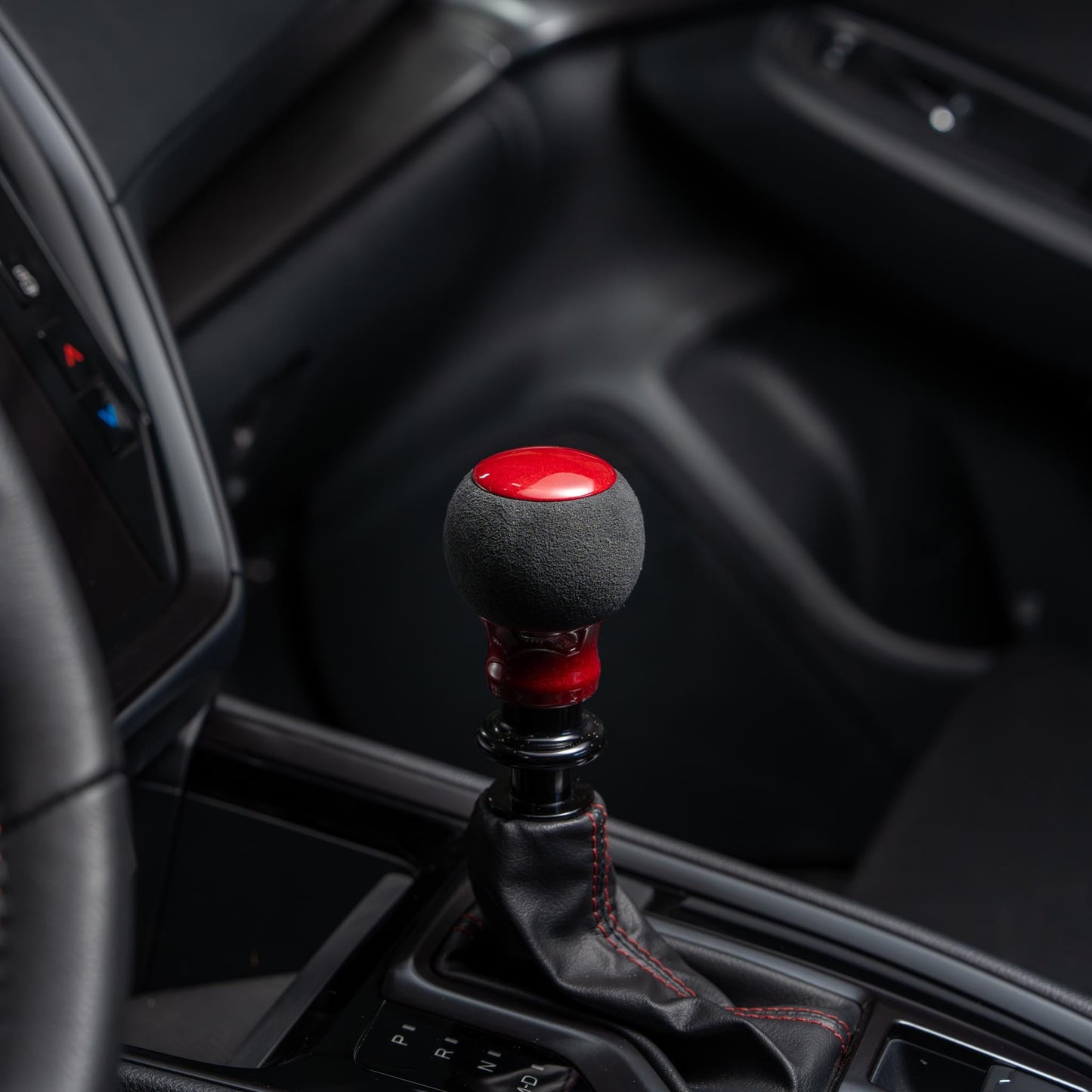 Billetworkz "Fusion" Shift Knob - Fits Subaru CVT: WRX (15–21), Crosstrek (13–23), Forester (14–18), Impreza (12–23), Legacy/Outback (10–14) - Graveyard Performance