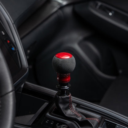Billetworkz "Fusion" Shift Knob - Fits Subaru CVT: WRX (15–21), Crosstrek (13–23), Forester (14–18), Impreza (12–23), Legacy/Outback (10–14) - Graveyard Performance