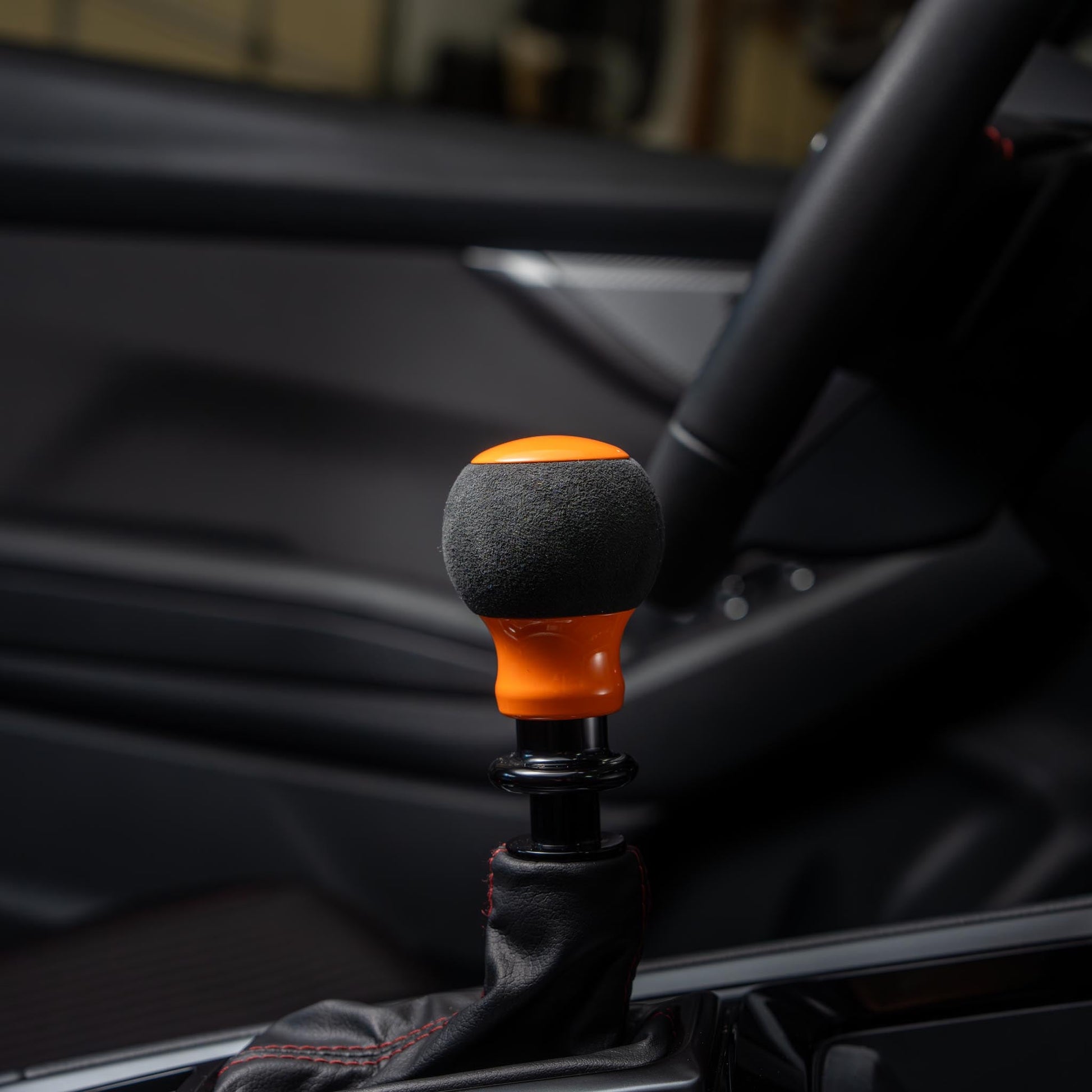 Billetworkz "Fusion" Shift Knob - Fits Subaru CVT: WRX (15–21), Crosstrek (13–23), Forester (14–18), Impreza (12–23), Legacy/Outback (10–14) - Graveyard Performance