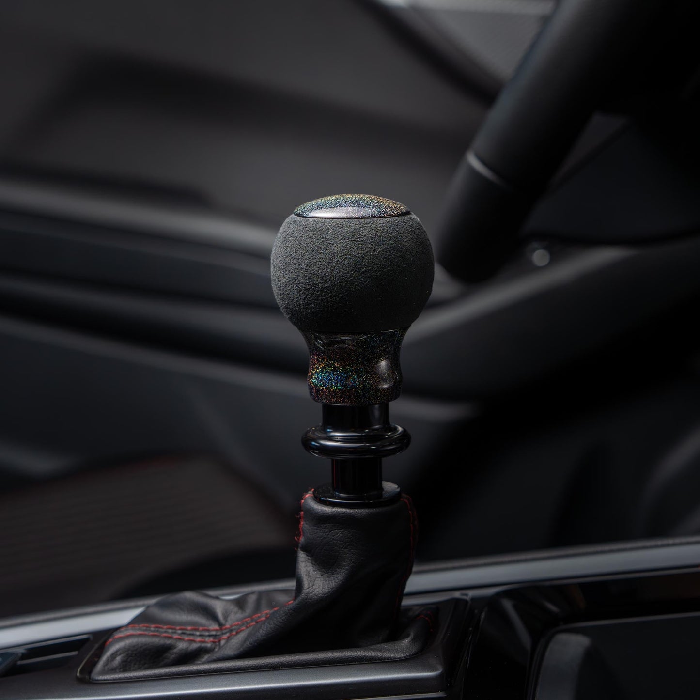 Billetworkz "Fusion" Shift Knob - Fits Subaru CVT: WRX (15–21), Crosstrek (13–23), Forester (14–18), Impreza (12–23), Legacy/Outback (10–14) - Graveyard Performance