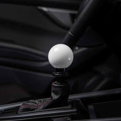 Billetworkz Automatic Shifter - Gloss White - Fits Subaru CVT: WRX (15–21), Crosstrek (13–23), Forester (14–18), Impreza (12–23), Legacy/Outback (10–14)