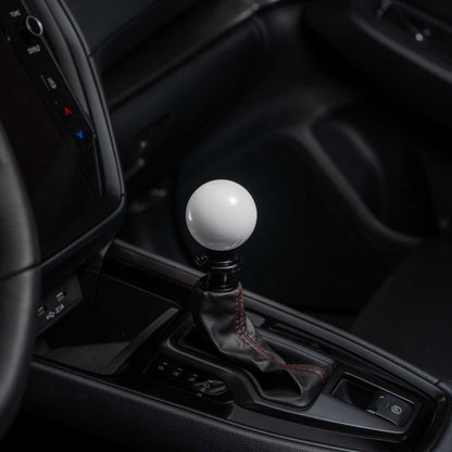 Billetworkz Automatic Shifter - Gloss White - Fits Subaru CVT: WRX (15–21), Crosstrek (13–23), Forester (14–18), Impreza (12–23), Legacy/Outback (10–14)