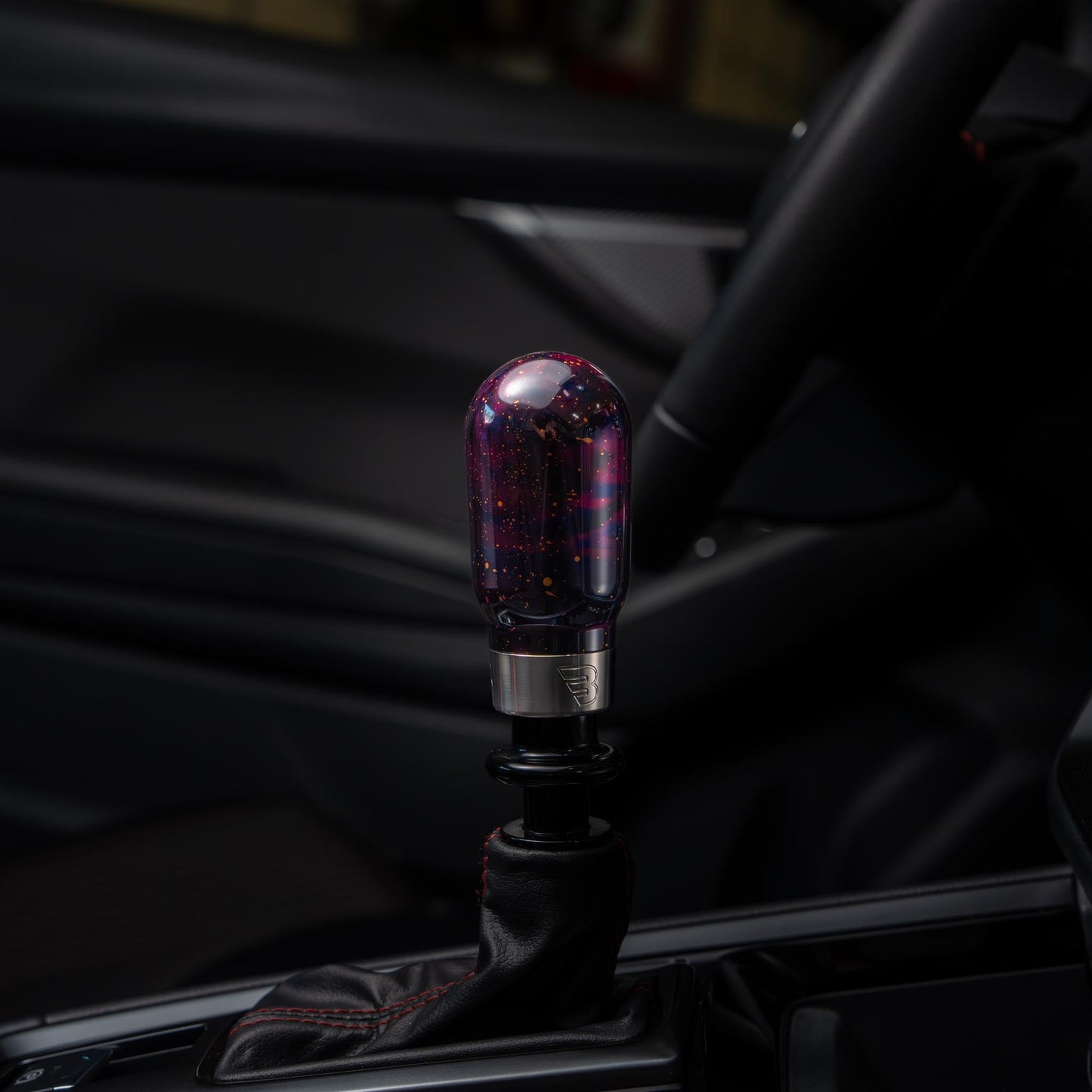 Billetworkz "Hybrid" Shift Knob - Fits Subaru CVT: WRX (15–21), Crosstrek (13–23), Forester (14–18), Impreza (12–23), Legacy/Outback (10–14)