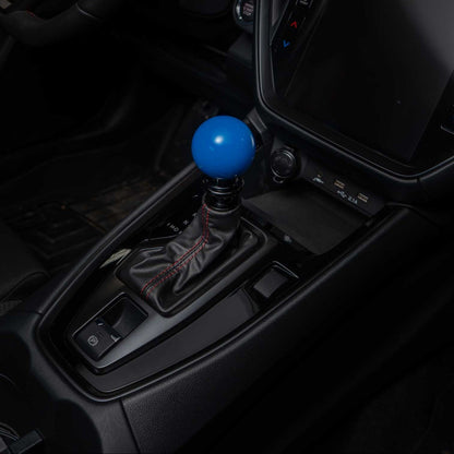 Billetworkz Automatic Shifter - Hyper Blue - Fits Subaru CVT: WRX (15–21), Crosstrek (13–23), Forester (14–18), Impreza (12–23), Legacy/Outback (10–14)