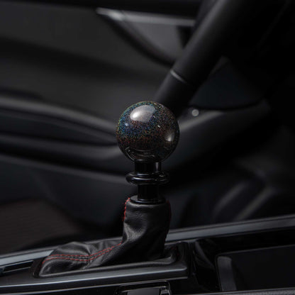 Billetworkz Automatic Shifter - Rainbow Sparkle - Fits Subaru CVT: WRX (15–21), Crosstrek (13–23), Forester (14–18), Impreza (12–23), Legacy/Outback (10–14)