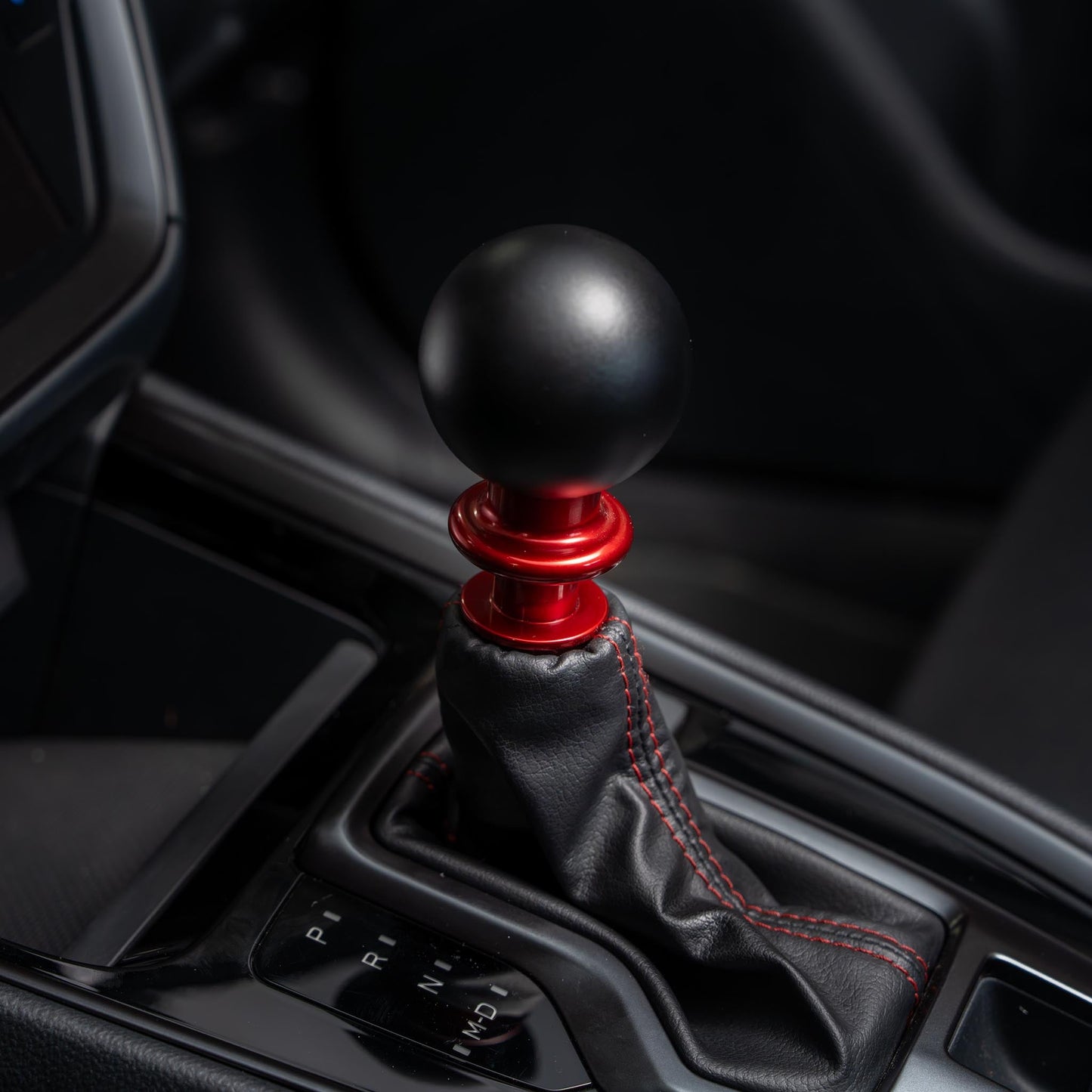 Billetworkz Automatic Shifter - Matte Black - Fits Subaru CVT: WRX (15–21), Crosstrek (13–23), Forester (14–18), Impreza (12–23), Legacy/Outback (10–14)