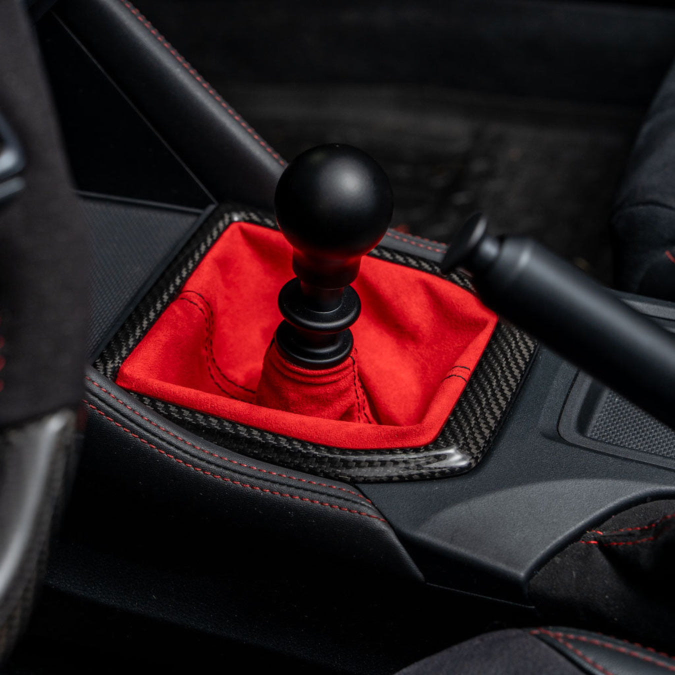 Billetworkz Premium Alcantara Shift Boot – Subaru WRX 2015–2021 (Manual) - Graveyard Performance
