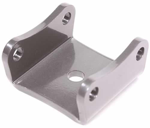 Innovative 00-07 Honda S2000 Silver Aluminum Mount F Series Replacement Rear Mounting Bracket - Graveyard Performance