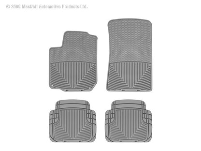 WT Rubber Mats - Front - Grey - Graveyard Performance