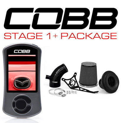 Cobb 06-07 Mazdaspeed6 Stage 1+ Power Package - Black - Graveyard Performance