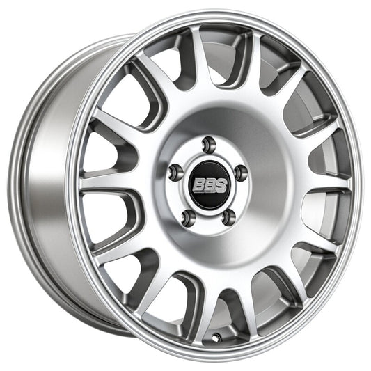 BBS TS-R 20x9in - 5x130 - 84.1 CB - ET25 - Satin Silver Wheel