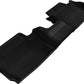 3D MAXpider 2013-2017 Honda Accord Coupe Kagu 2nd Row Floormats - Black