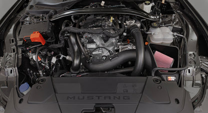 K&N 2024 Ford Mustang Ecoboost L4-2.3L F/L Turbo AirCharger - Cold Air Intake System - Graveyard Performance
