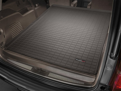 WeatherTech 2014+ Chevrolet Corvette Cargo Liners - Cocoa - Graveyard Performance