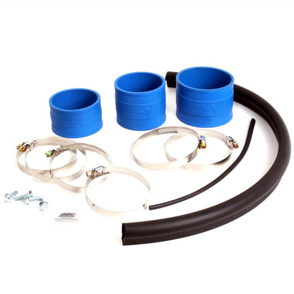 BBK 86-93 Mustang 5.0 Cold Air Intake Kit - Fenderwell Style - Chrome Finish - Graveyard Performance