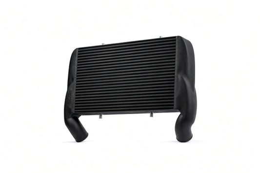 AMS Performance 2017+ Ford F150/Raptor 2.7L/3.5L EcoBoost High Mount Intercooler (Black w/o Logo) - Graveyard Performance