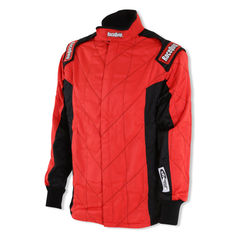 RaceQuip Red Chevron-5 Jacket SFI-5 - XLG - Graveyard Performance