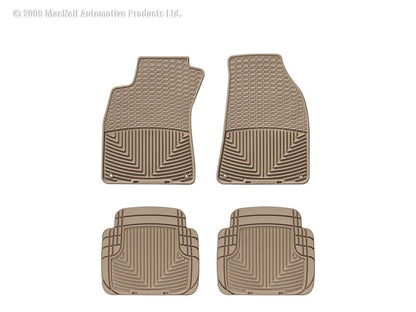 WT Rubber Mats - Rear - Tan - Graveyard Performance