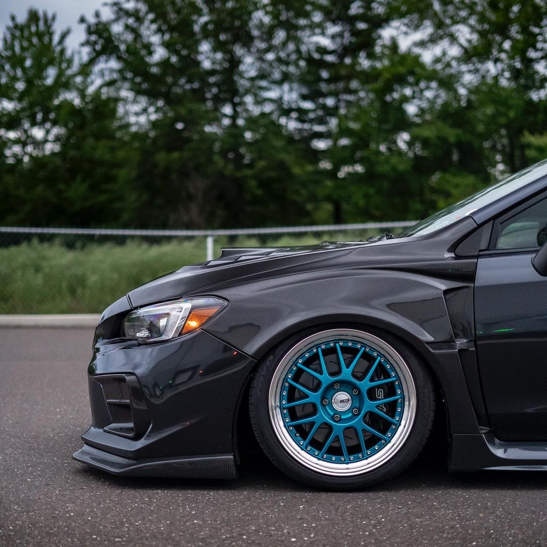 JDMuscle [15-21 WRX/STI] Carbon Fiber Hood V2 w/ Heat Extract - Graveyard Performance