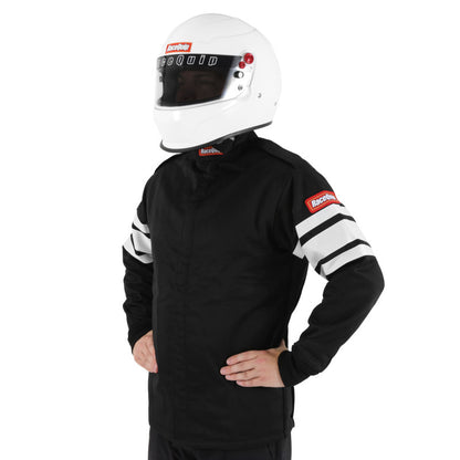 RaceQuip Black SFI-5 Jacket - 5XL - Graveyard Performance