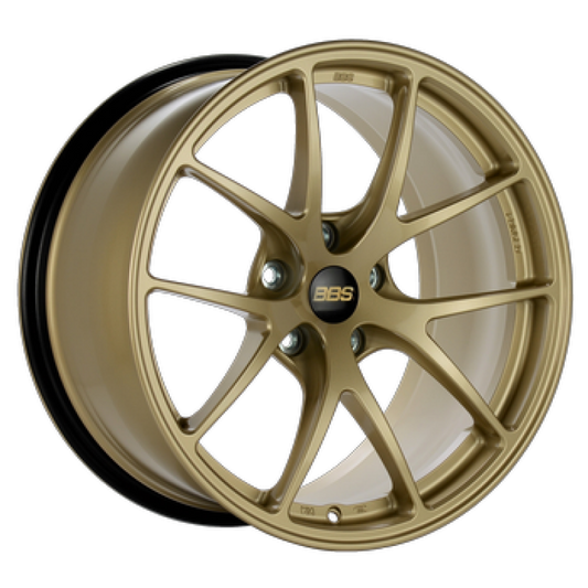 BBS RI-A 19x12 5x130 ET61 CB71.6 Gold Wheel -82mm PFS/Clip Required - Graveyard Performance