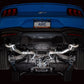 AWE 2024 Ford Mustang GT Fastback S650 RWD Touring Catback Exhaust w/ Dual Diamond Black Tips