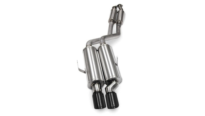 Corsa 1992-1999 BMW 325i/is Coupe E36 Black Sport Cat-Back Exhaust - Graveyard Performance