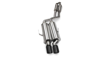Corsa 1992-1999 BMW 325i/is Coupe E36 Black Sport Cat-Back Exhaust - Graveyard Performance