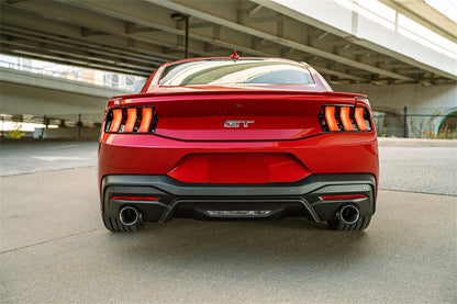 Corsa 2024 Ford Mustang GT Coupe 3in Sport Cat-Back Exhaust - 4.5in Carbon Fiber Tips