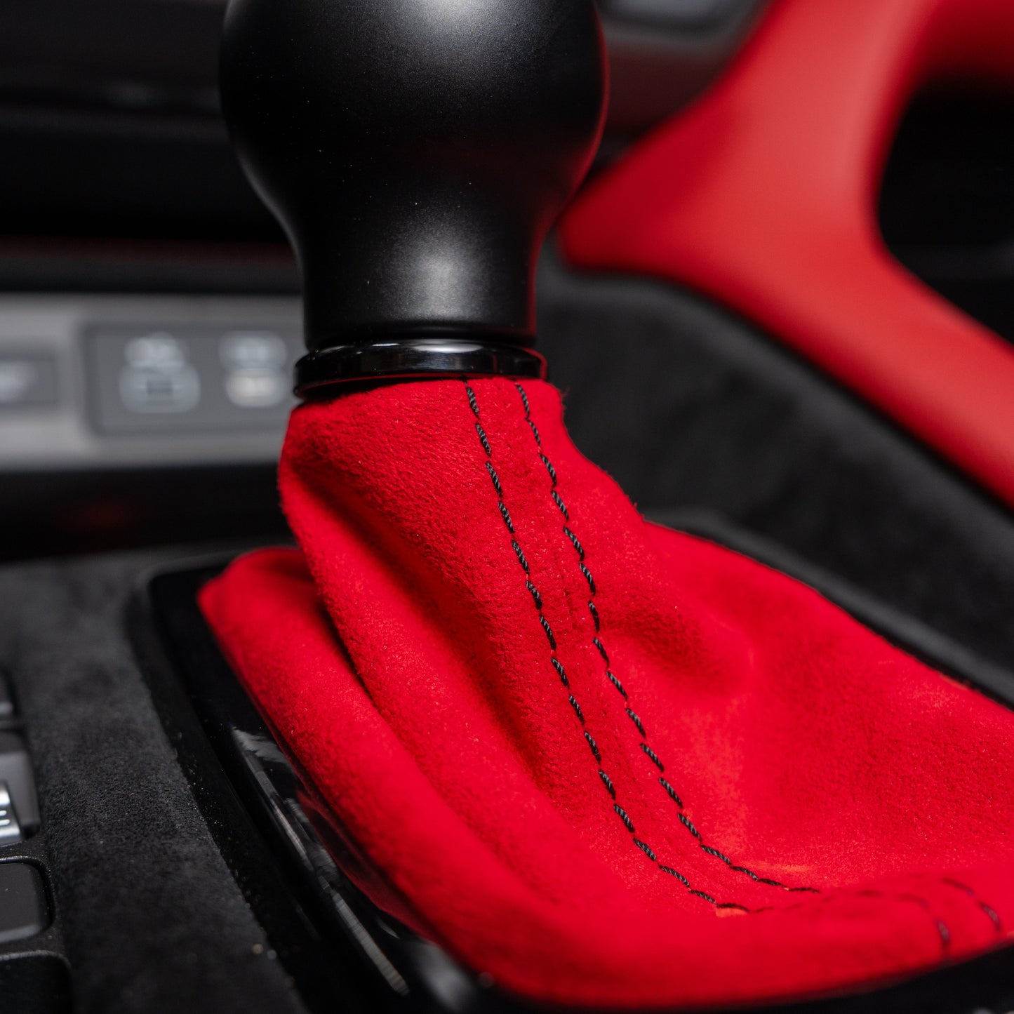 Billetworkz Premium Alcantara Shift Boot – Acura Integra 2023+ (Manual)