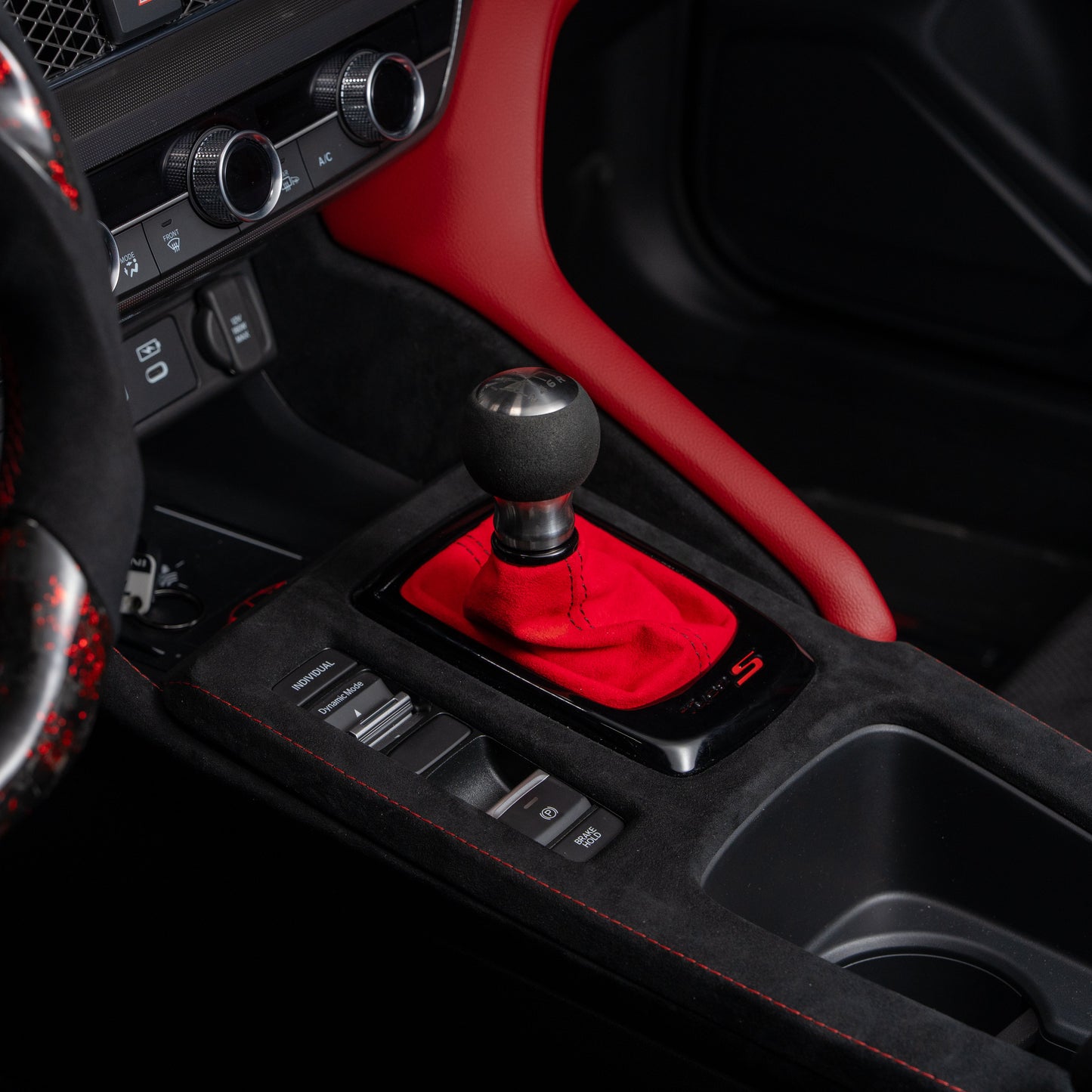 Billetworkz Premium Alcantara Shift Boot – Acura Integra 2023+ (Manual)