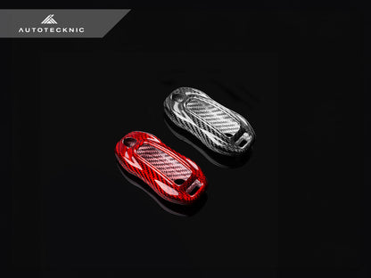 AutoTecknic Dry Carbon Key Remote Trim - Porsche Macan EV 2024-Up - Graveyard Performance