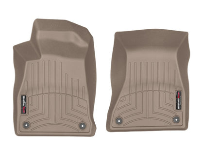 WeatherTech 2017+ Audi A4 (Sedan) Front FloorLiner - Tan - Graveyard Performance