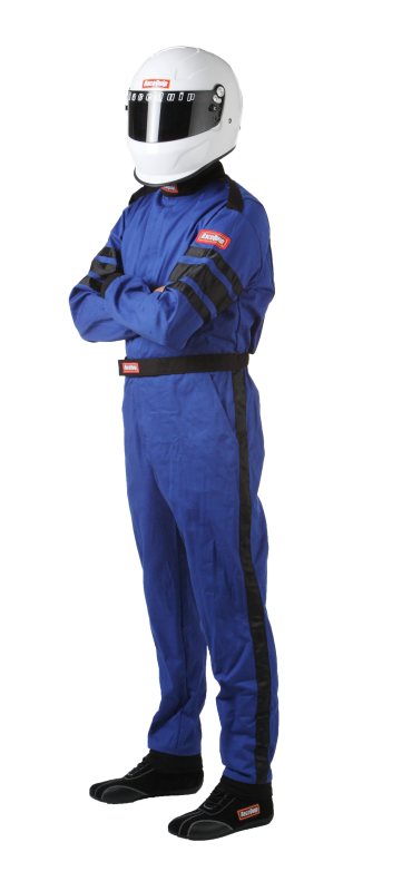 RaceQuip Blue SFI-1 1-L Suit - Medium