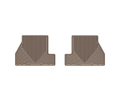 WeatherTech 12+ Ford Focus Rear Rubber Mats - Tan - Graveyard Performance