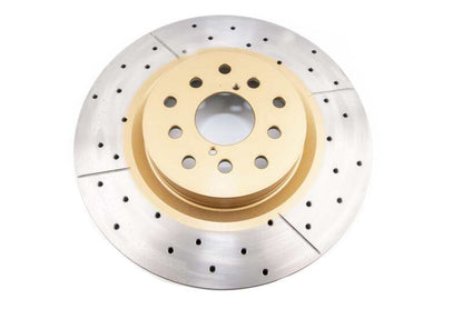 DBA 05-08 Legacy GT Front Drilled & Slotted Street Series Rotor - Graveyard Performance