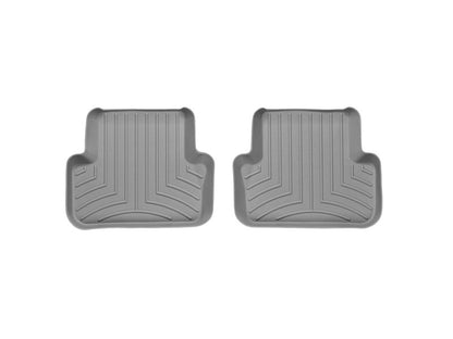 WeatherTech 09-13 Audi A4/S4/RS4 Rear FloorLiner - Grey - Graveyard Performance