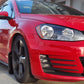 Rally Armor 15-21 MKVII VW Golf/GTI Black UR Mud Flap w/Red Logo