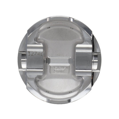 Manley 08+ Mitsubishi Evo X (4B11T) 86.5mm +.5mm Oversize Bore 9.0:1 Dish Piston Set with Rings - Graveyard Performance