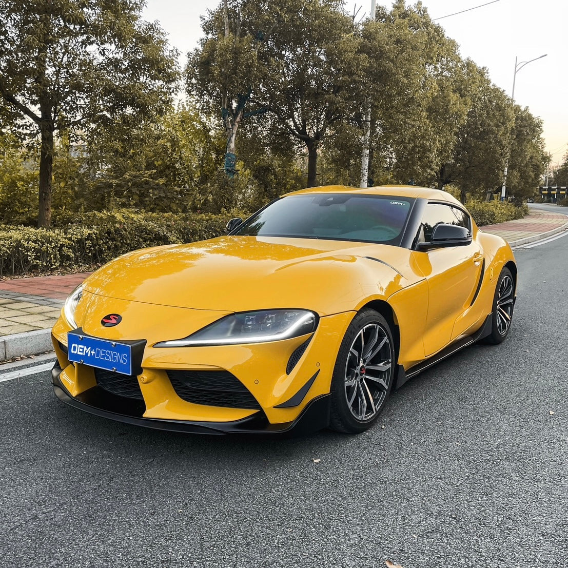 OEM+ Designs Front Splitter for GR Supra (A90/91)