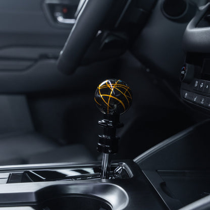 Billetworkz Automatic Shifter - Black w/ Gold Splash - WRX (2022+), Crosstrek (2024), Forester (2025+), Impreza (2024), Legacy/Outback (2015+)