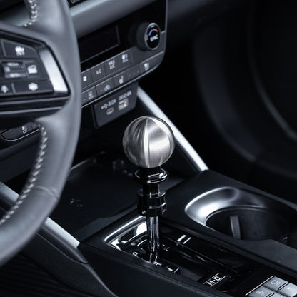Billetworkz Automatic Shifter - Titanium Brushed - Fits Subaru CVT: WRX (2022+), Crosstrek (2024), Forester (2025+), Impreza (2024), Legacy/Outback (2015+) - Graveyard Performance
