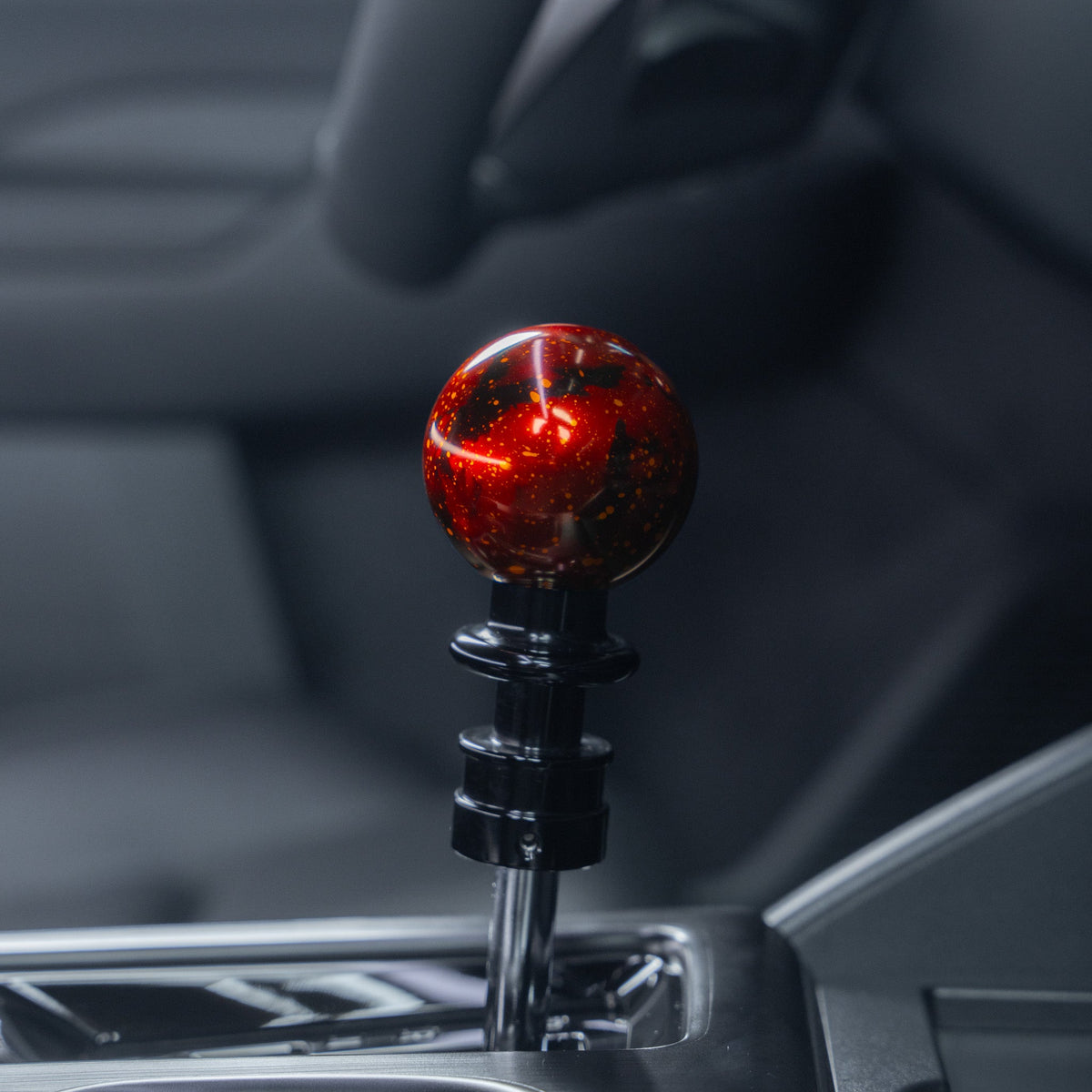 Billetworkz Automatic Shifter - Red Cosmic Space - Fits Subaru CVT: WRX (2022+), Crosstrek (2024), Forester (2025+), Impreza (2024), Legacy/Outback (2015+) - Graveyard Performance