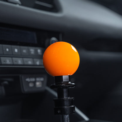 Billetworkz Automatic Shifter - Gloss Orange - Fits Subaru CVT: WRX (2022+), Crosstrek (2024), Forester (2025+), Impreza (2024), Legacy/Outback (2015+) - Graveyard Performance