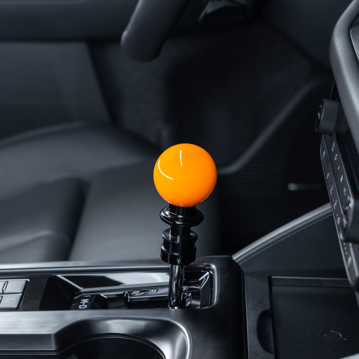 Billetworkz Automatic Shifter - Gloss Orange - Fits Subaru CVT: WRX (2022+), Crosstrek (2024), Forester (2025+), Impreza (2024), Legacy/Outback (2015+) - Graveyard Performance