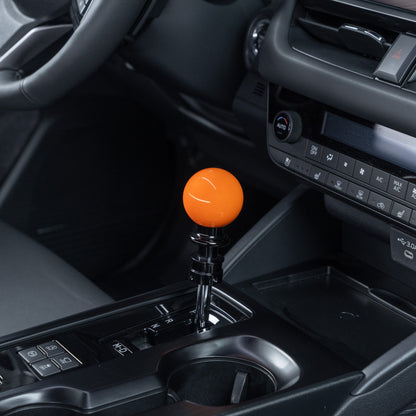 Billetworkz Automatic Shifter - Gloss Orange - Fits Subaru CVT: WRX (2022+), Crosstrek (2024), Forester (2025+), Impreza (2024), Legacy/Outback (2015+) - Graveyard Performance