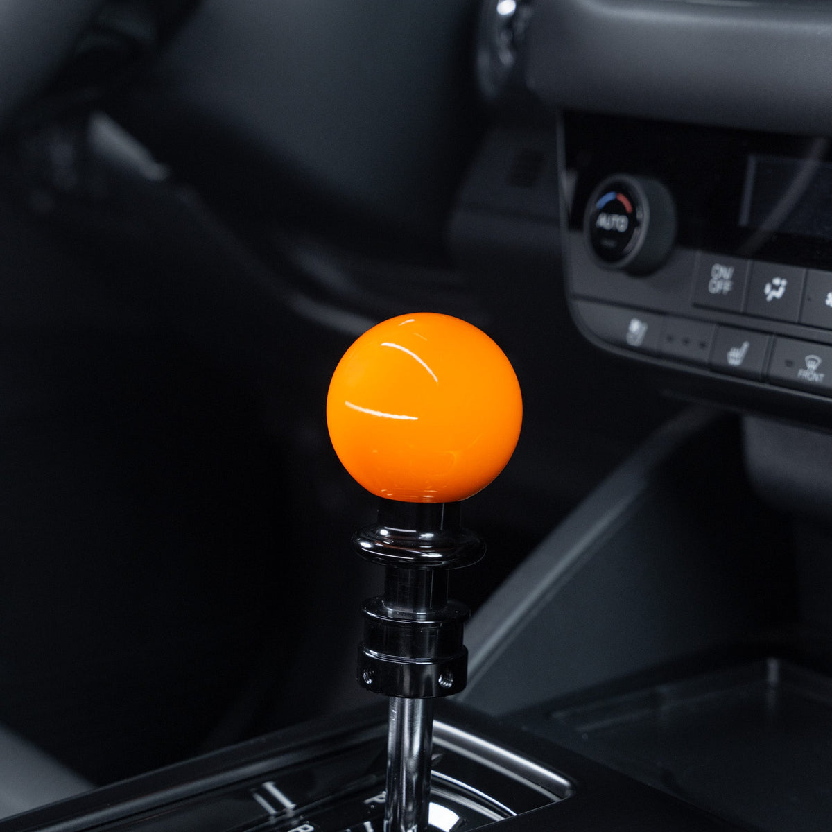 Billetworkz Automatic Shifter - Gloss Orange - Fits Subaru CVT: WRX (2022+), Crosstrek (2024), Forester (2025+), Impreza (2024), Legacy/Outback (2015+) - Graveyard Performance