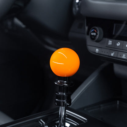 Billetworkz Automatic Shifter - Gloss Orange - Fits Subaru CVT: WRX (2022+), Crosstrek (2024), Forester (2025+), Impreza (2024), Legacy/Outback (2015+) - Graveyard Performance