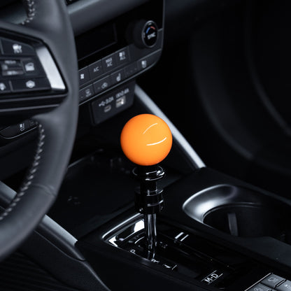 Billetworkz Automatic Shifter - Gloss Orange - Fits Subaru CVT: WRX (2022+), Crosstrek (2024), Forester (2025+), Impreza (2024), Legacy/Outback (2015+) - Graveyard Performance