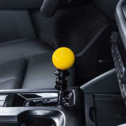 Billetworkz Automatic Shifter - Gloss Yellow - Fits Subaru CVT: WRX (2022+), Crosstrek (2024), Forester (2025+), Impreza (2024), Legacy/Outback (2015+) - Graveyard Performance
